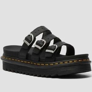Dr. Martens women’s platform 3 strap sandal
